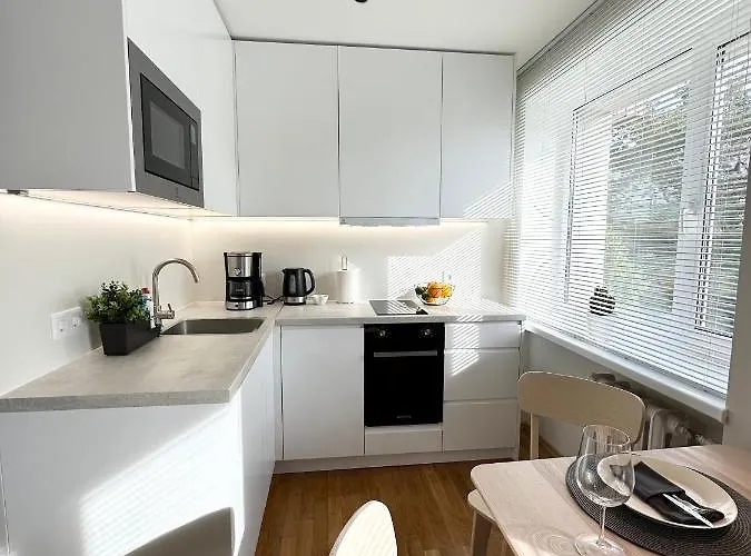 Lovely Beachfront In Apartment